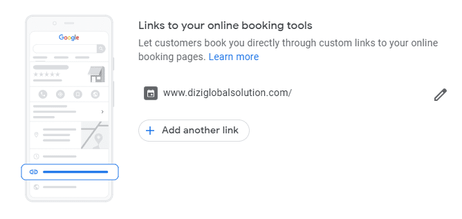 Google Business Profile: Appointment Link Shift to Booking Section