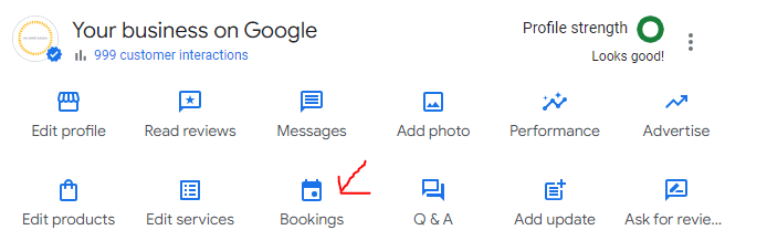 Google Business Profile: Appointment Link Shift to Booking Section