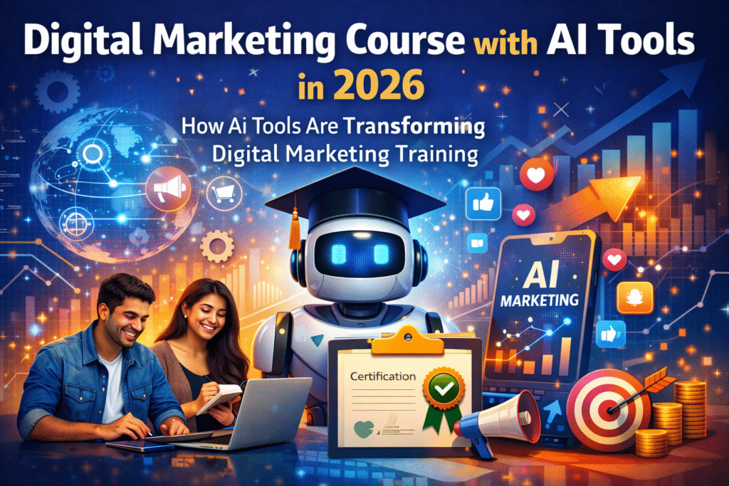 Digital marketing course with AI tools